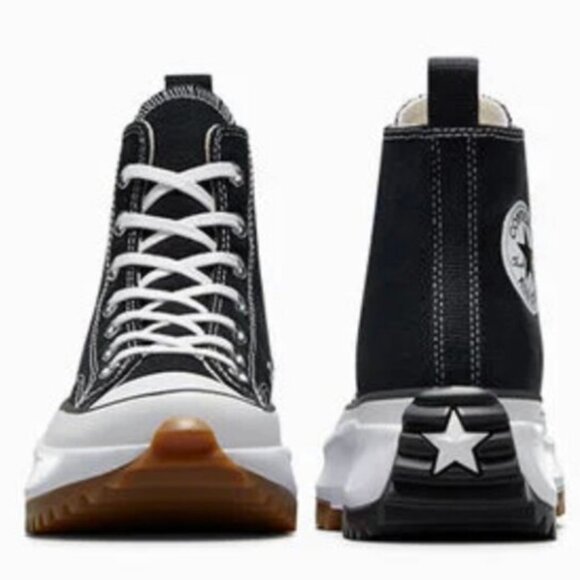 CONVERSE Black Run Star Hike Canvas Platform - Picture 2 of 7